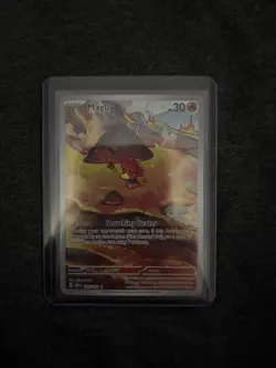 Pokemon TCG Magby 186/182 Paradox Rift Illustration Rare NM - Image 1