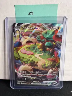 Snorlax VMAX 142/202 Sword & Shield Pokemon TCG Mint Condition! - Image 1