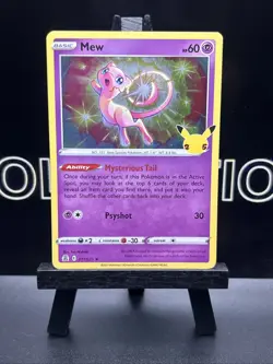 ✨ Pokemon Celebrations Set! Mew 011/025 Holo Rare Card 2021 Near Mint ✨ - Image 2