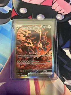 Bloodmoon Ursaluna ex - 168/131 Pokemon TCG Prismatic Evolutions Special Rare NM - Image 1