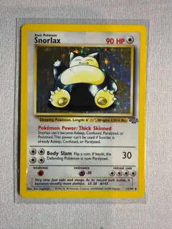 1999 Pokemon Snorlax #11 Holo ~ Jungle ~ Near Mint - Image 1