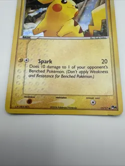 Pikachu 13/17 Holo POP Series 4 2006 Pokemon. Moderately Played. - Image 4