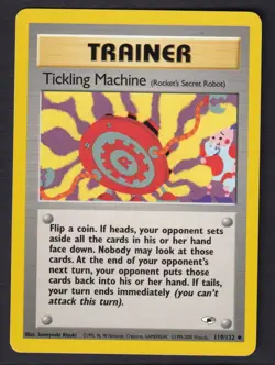 Tickling Machine 119/132 Uncommon Gym Heroes Pokemon LP - Image 1
