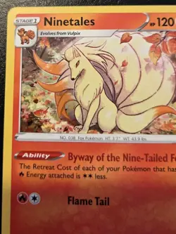 Ninetales 031/264 Uncommon Sword & Shield: Fusion Strike Pokemon TCG - Image 2