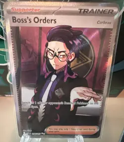 The Pokemon Company Boss's Orders [Corbeau] 256/217 Ultra Rare Full Art Foil - Image 1