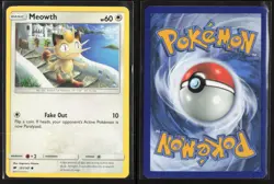 Meowth 101/147 Common Burning Shadows Pokemon Near Mint - Image 3