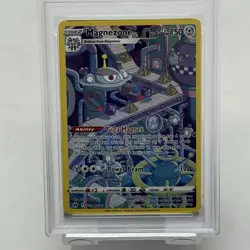 Pokemon TCG Magnezone GG18/GG70 Crown Zenith Full Art Ultra Rare Holo PSA 8 - Image 3