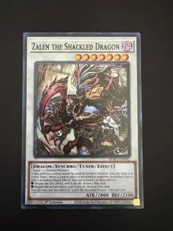 🔥Yugioh Zalen the Shackled Dragon BPRO-EN042 Burst Protocol NM 1st Ed🔥 - Image 1