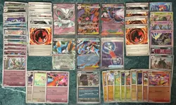 Chaos Rising Full Art Mega Dragalge Greninja EX Prerelease Set Stamped Card Lot - Image 1