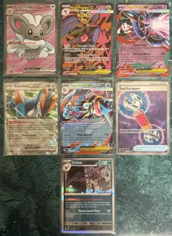 Chaos Rising Full Art Mega Dragalge Greninja EX Prerelease Set Stamped Card Lot - Image 2