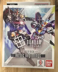 ST01 Gundam Card Game Starter Deck New & Sealed - Image 1