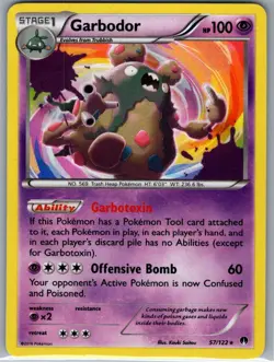 Garbodor 57/122 Holo XY - BREAKpoint - Pokemon Card - NM - Image 1