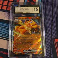 Charizard 006/165 Holo 151 Japanese Pokemon Card CGC 10 - Image 1