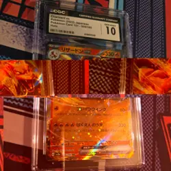 Charizard 006/165 Holo 151 Japanese Pokemon Card CGC 10 - Image 2