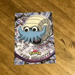 Pokemon Topps #138 Omanyte Non-Holo Vintage Trading Card - Image 1