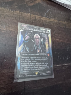 Sephiroth, Fabled SOLDIER (0317) (Borderless) Final Fantasy Foil - Image 1