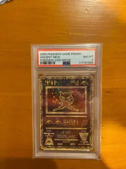 2000 Pokemon Game Promo Ancient Mew Pokemon 2000 Movie PSA 8 - Image 1