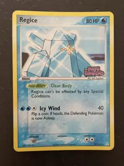 Pokemon Regice 27/110 EX Holon Phantoms Reverse Holo STAMPED Rare NM - Image 1