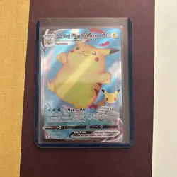 Pokemon Pikachu TCG Surfing VMAX Celebrations Holo Ultra Rare Card 009/025 - Image 1