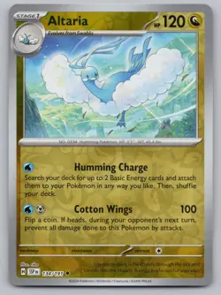 Altaria 134/191 Uncommon Surging Sparks Pokemon Reverse Holo Near Mint - Image 1