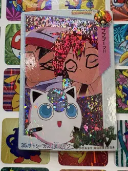 Pokemon Charizard Vintage Pocket Monsters Vending HOLO Prism Sticker 99 Nintendo - Image 2