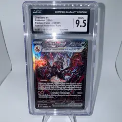 CGC 9.5 Charizard EX 234/091 Pokemon Paldean Fates Alt Art English SIR - Image 1