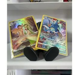 Trainer Gallery Full Art Holo Kingdra & Gardevoir Pokemon Bundle TCG - Image 1