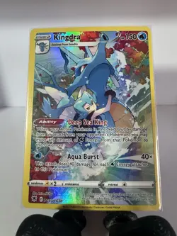Trainer Gallery Full Art Holo Kingdra & Gardevoir Pokemon Bundle TCG - Image 2