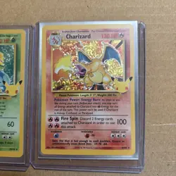 Pokemon Card Charizard 4/102 Venusaur 15/102 Celebrations 25th Anniversary - Image 2