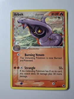 Pokemon - Arbok - 13/101 - Dragon Frontiers - Rare - MP - Image 2