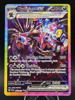 2024 Surging Sparks Hydreigon ex 240/191 Special Illustration Rare Pokemon TCG - Image 1