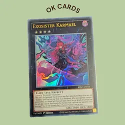BPRO-EN044 Exosister Karmael Ultra Rare 1st Edition YuGiOh NEW! - Image 1