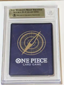 One Piece TCG Monkey.D.Luffy P-001 25th Anniversary Premium Collection BGS 10 - Image 2