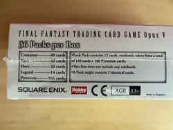 Final Fantasy Opus 5 Sealed Box Of Trading Cards English Edition - Image 2