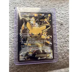Pokemon Pikachu EX Promo XY124 Foil Basic Card 2016 Collectible TCG - Image 1