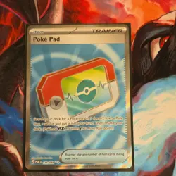 Pokemon Poke Pad 113/088 Trainer Item Foil Card Nintendo English Pokemon TCG - Image 1