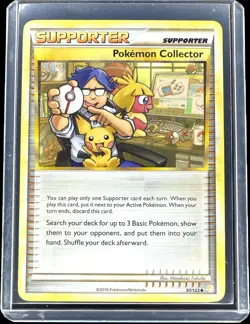 Pokemon Card- Pokemon Collector 97/123- Non Holo- HeartGold SoulSilver- NM - Image 1
