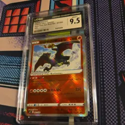 Radiant Charizard 001/038 Black Flame Deck Build Box Japan Pokemon Card CGC 9.5 - Image 3