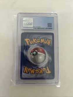 CGC Graded 9 Poochyena 64/109 Ex Ruby & Sapphire Reverse Holo Pokemon Card - Image 2