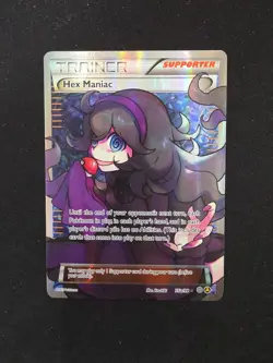 POKEMON TCG HEX MANIAC - 75a/98 TRAINER ALTERNATIVE ART PROMO CARD FULL ART - Image 1