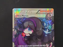 POKEMON TCG HEX MANIAC - 75a/98 TRAINER ALTERNATIVE ART PROMO CARD FULL ART - Image 2