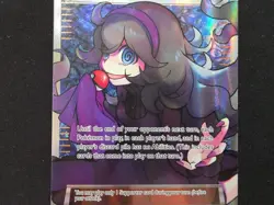 POKEMON TCG HEX MANIAC - 75a/98 TRAINER ALTERNATIVE ART PROMO CARD FULL ART - Image 3