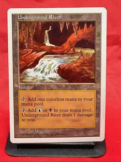 Underground River MTG Core Set 5th Edition Regular Y2 - Image 1
