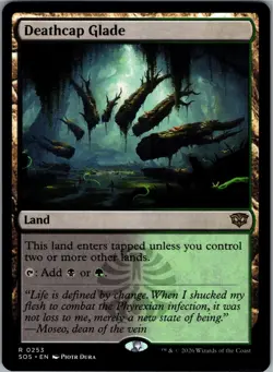 Deathcap Glade 253 Rare Secrets of Strixhaven Magic: The Gathering NM - Image 1