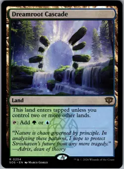 Dreamroot Cascade 254 Rare Secrets of Strixhaven Magic: The Gathering NM - Image 1