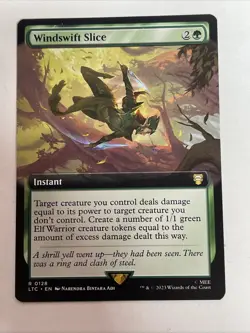 MTG Windswift Slice Commander: the Lord of the Rings: #128 Rare - Image 1