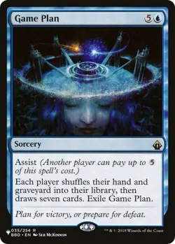 Game Plan 035/254 R The List Reprints Magic: The Gathering NM/M - Image 1