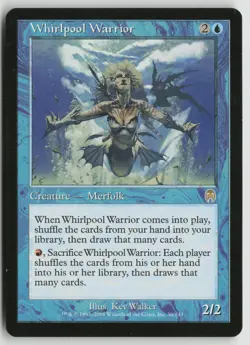 Whirlpool Warrior Moderately Played Apocalypse Magic: The Gathering - Image 1