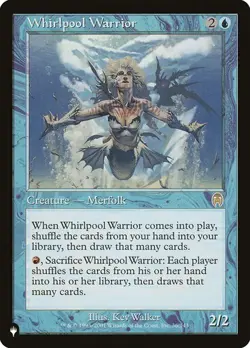 MTG The List: Apocalypse Whirlpool Warrior x1 Rare Creature NM/M - Image 1