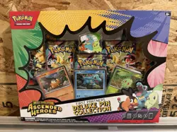 Pokemon TCG Mega Evolution Ascended Heroes First Partners Deluxe Pin Collection - Image 1